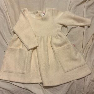 Zutano Cozy Fleece Dress w/ Pockets